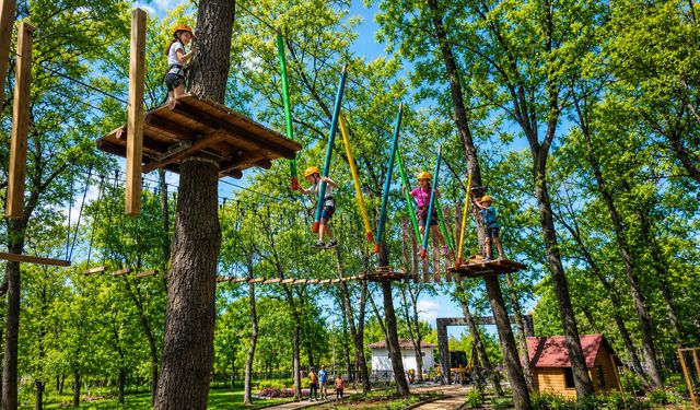 Karadeniz'in en büyük Macera Parkı'na 11 günde 100 bin ziyaretçi