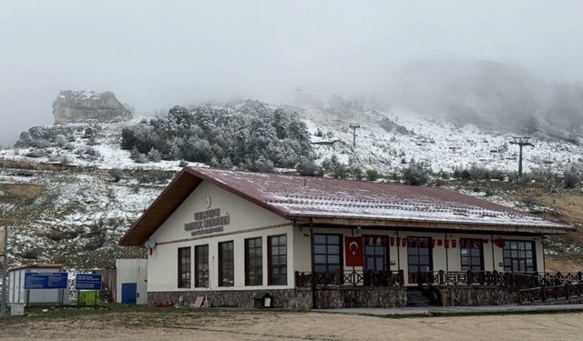 Keltepe beyaza büründü