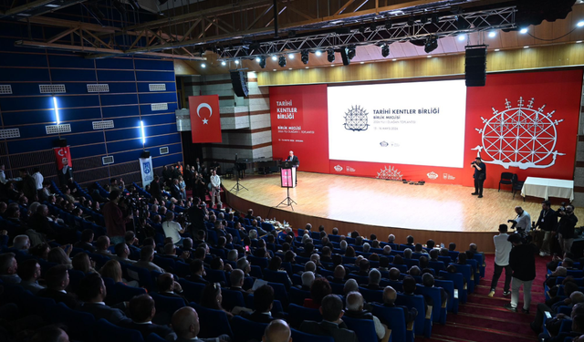 Mansur Yavaş, yeniden Tarihi Kentler Birliği Başkanı seçildi