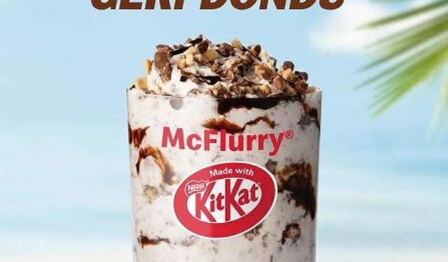 McDonald's Türkiye, KITKAT® ile Iced Latte'yi menüye ekledi