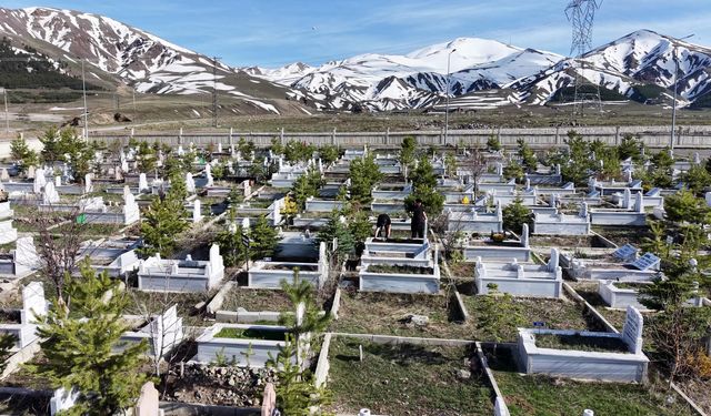 Peyzaj mimarlığını bitirdi, mezar tasarımı ve bakımını yapıyor