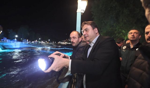 Tokat'ta Yeşilırmak Nehri'nin su seviyesi yükseldi