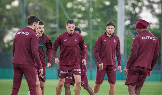 Trabzonspor'da Konyaspor hazırlıkları devam ediyor