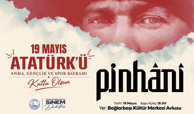 Üsküdar'da 19 Mayıs coşkusu; Pinhani konser verecek