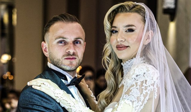 Samsunsporlu Celil Yüksel Dünyaevine Girdi