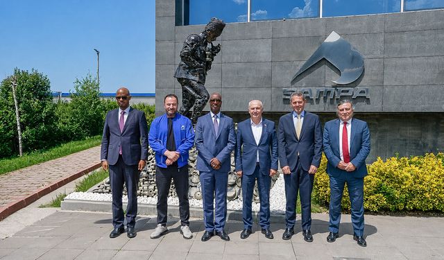 Sampa, Ruanda Heyetini Şirket Merkezinde Ağırladı