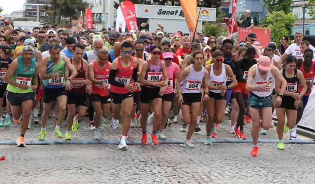 Samsun’da 19 Mayıs Yarı Maratonu Koşuldu