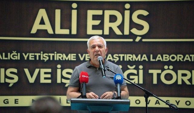 Ali Eriş Zebra Balığı Yetiştirme ve Araştırma Laboratuvarı açıldı