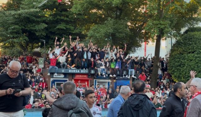 Bursa'da milli maç heyecanı