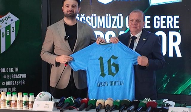 Bursaspor'un forma göğüs sponsoru 70 milyon TL bedelle Yörsan oldu