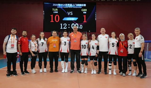 Goalball Dünya Şampiyonası'nda 2'nci gün karşılaşmaları tamamlandı