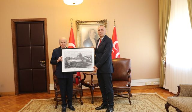 Özel Harekat Başkanı Hayal, Devlet Bahçeli'yi ziyaret etti