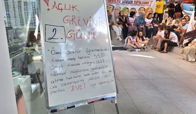 Özgür Özel: Öğretmenlerin hakkını verin, bu işin siyaseti yok