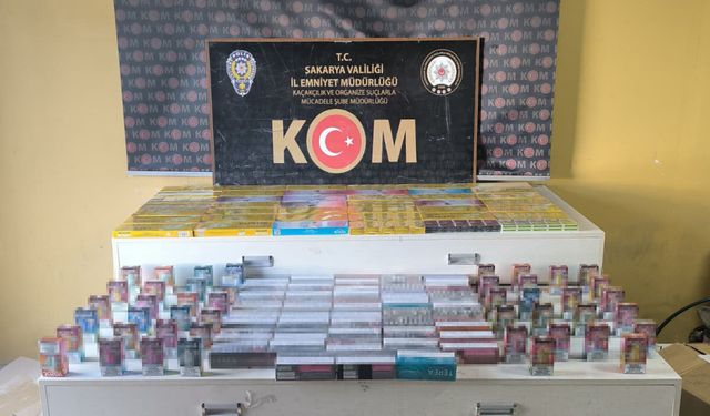Sakarya'da kaçakçılık operasyonlarında 3 gözaltı
