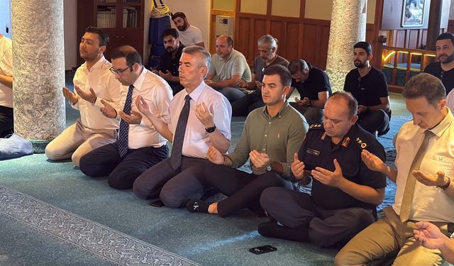 Şehit polis memuru Ercan Yangöz, meslektaşları tarafından anıldı