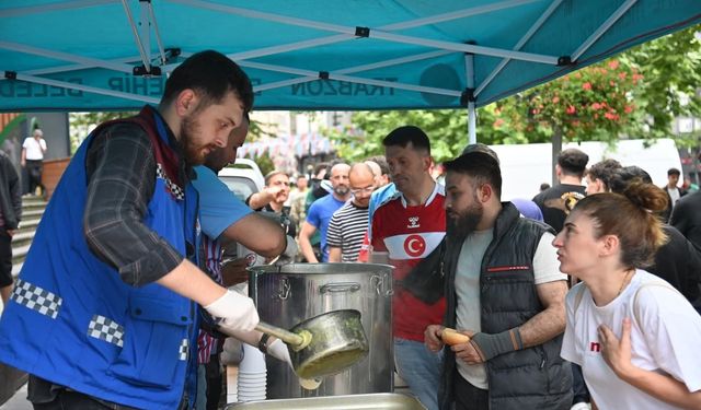 Trabzon, milli takım için tek yürek oldu