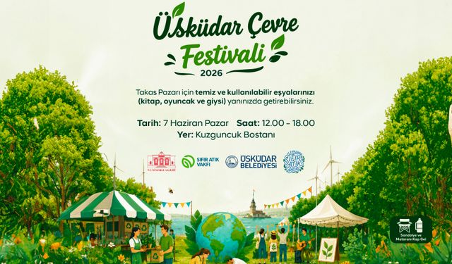 Üsküdar'da Sıfır Atık Haftası festivalle kutlanacak