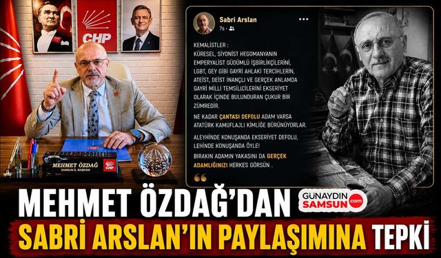 Mehmet Özdağ'dan Sabri Arslan'ın Paylaşımına Tepki