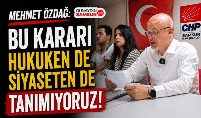 Mehmet Özdağ: Bu Kararı Hukuken de Siyaseten de Tanımıyoruz