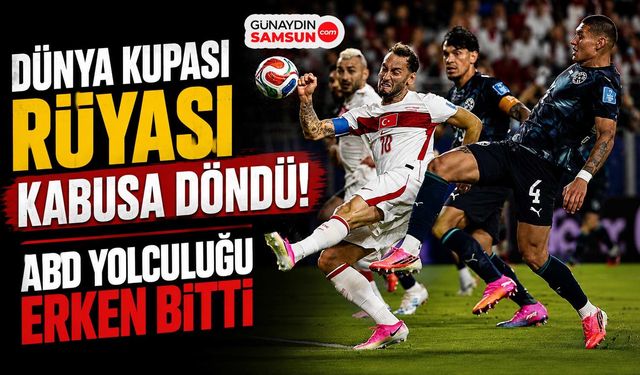 Dünya Kupası Rüyası Kabusa Döndü!