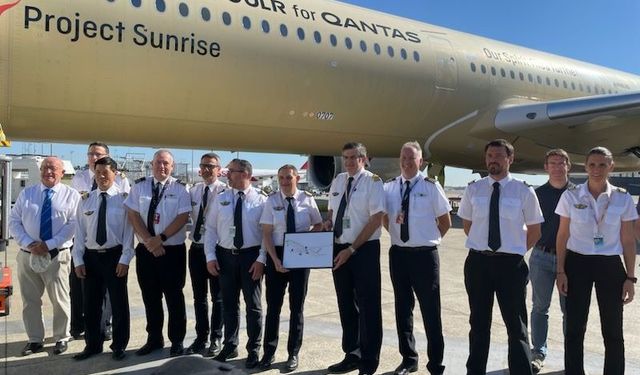 Airbus A350-1000ULR test uçağı, 24 saatlik rekor uçuşunu gerçekleştirdi