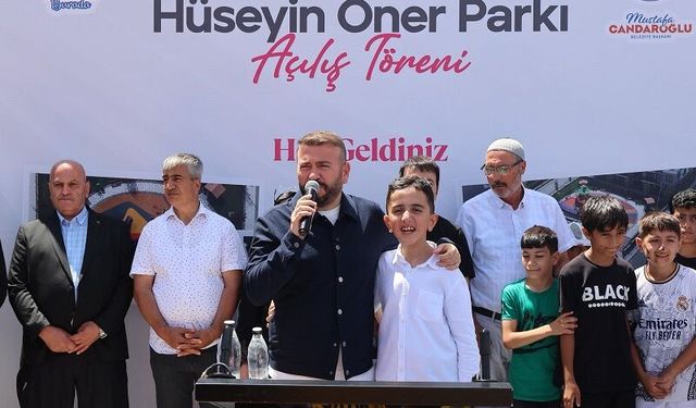 Arnavutköy'de zihinsel engelli Muhammet'in park hayali gerçek oldu