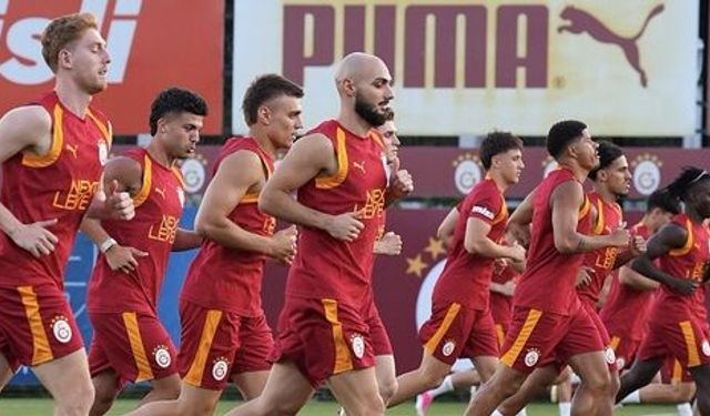 Galatasaray yeni sezonun ilk çalışmasını gerçekleştirdi
