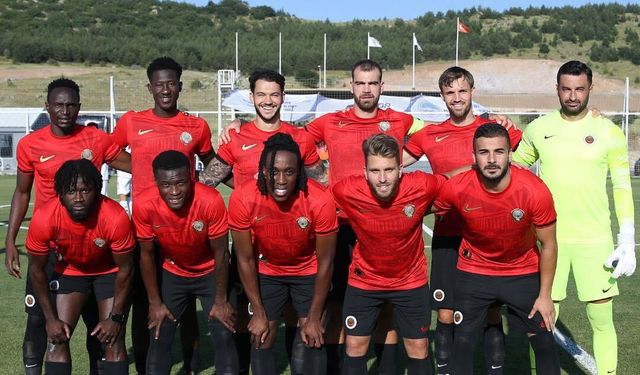 Gençlerbirliği hazırlık maçında İran U-23 Milli Takımı ile golsüz berabere kaldı