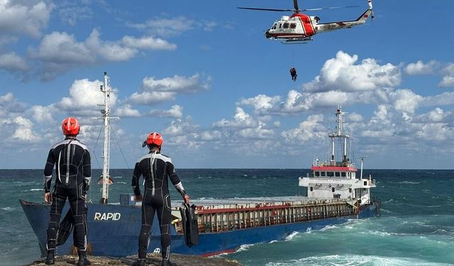 Kocaeli'de karaya oturan gemi, 7 milyon 411 bin TL bedelle satışa çıkarılacak