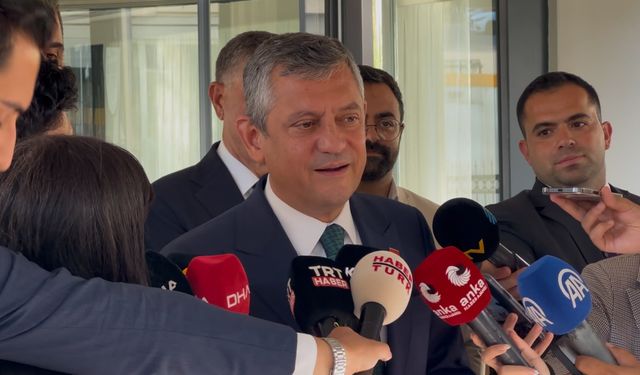 Özgür Özel: Partinin siyasi kuruluşunu milletimizle birlikte yapacağız