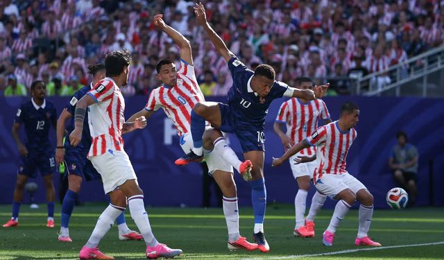 Paraguay'ı 1-0 mağlup eden Fransa çeyrek finalde