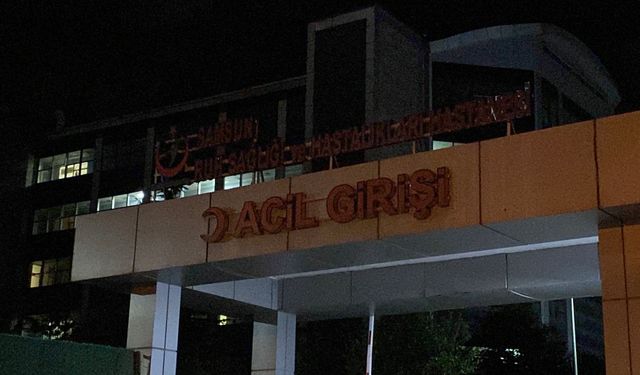Samsun Ruh Sağlığı ve Hastalıkları Hastanesi'nin camına mermi isabet etti