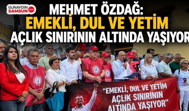 Mehmet Özdağ: Emekli, Dul ve Yetim Açlık Sınırının Altında Yaşıyor