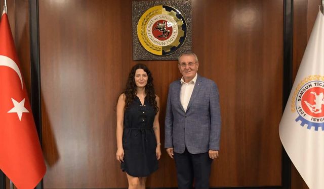 Murzioğlu, Dünya Birincisi Aybüke Eldemir'i Ağırladı