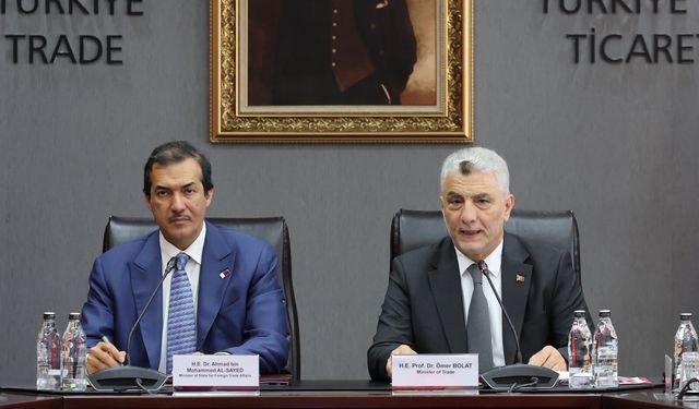 Bakan Bolat: Türkiye-Katar ticaretini 5 milyar dolar hedefine yükseltmekte kararlıyız