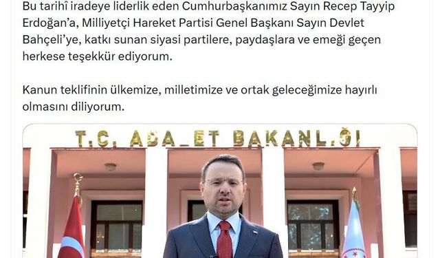 Bakan Gürlek: Şehitlerimizin aziz hatıralarını incitecek hiçbir tasarrufa izin verilmeyecek