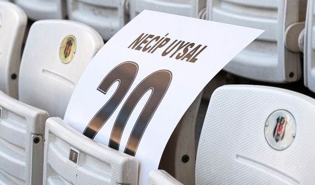 Beşiktaş'ta Necip Uysal'a veda