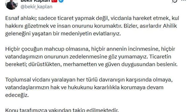 Çocuğu için lahmacun almak isteyen kadına '5'ten az satmam' diyen seyyar satıcının tezgahı kaldırıldı
