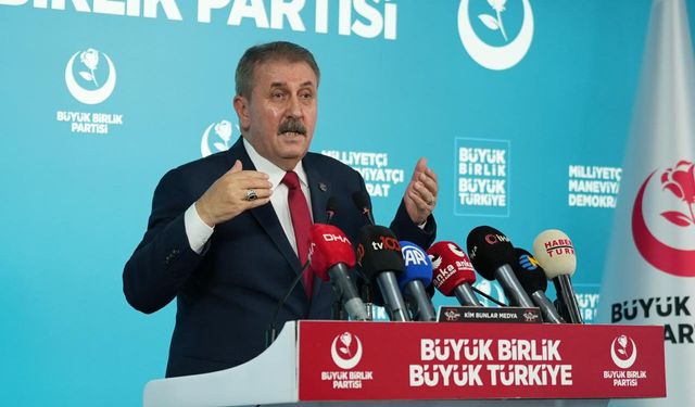 Destici: Çerçeve yasa teklifinin mevcut haliyle kabulünü doğru bulmuyoruz