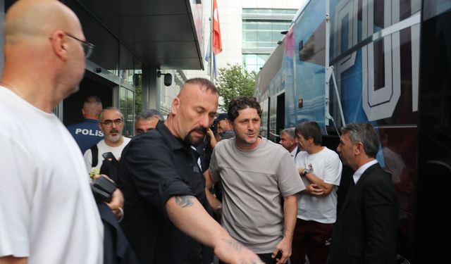 Trabzonspor kafilesi Diyarbakır'a ulaştı