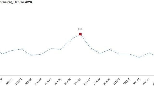 TÜİK: Haziran ayında toplam ciro yıllık yüzde 25,8 arttı