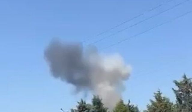 Yalova'da F16 uçağı kaza kırıma uğradı, pilot kurtuldu (2)