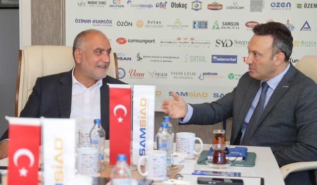 Canik’in Dönüşüm Projeleri SAMSİAD’da Görüşüldü