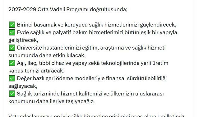 Bakan Memişoğlu: Milletimiz için durmaksızın çalışmaya devam edeceğiz