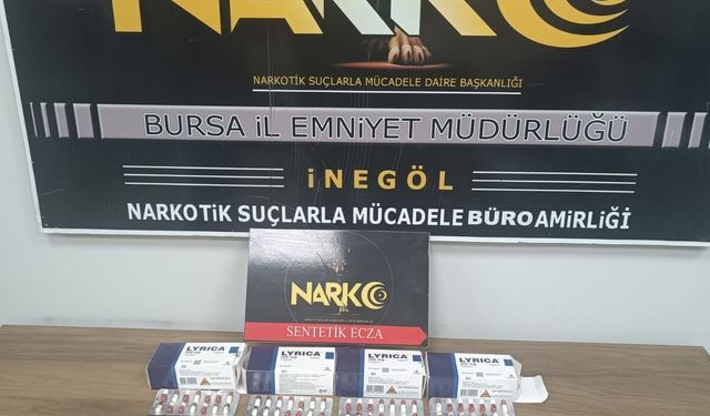 Bursa'da 224 sentetik ecza ele geçirildi