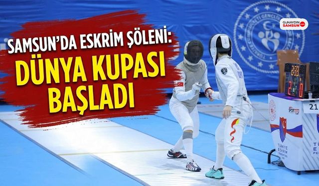 Samsun'da Eskrim Şöleni: Dünya Kupası Başladı