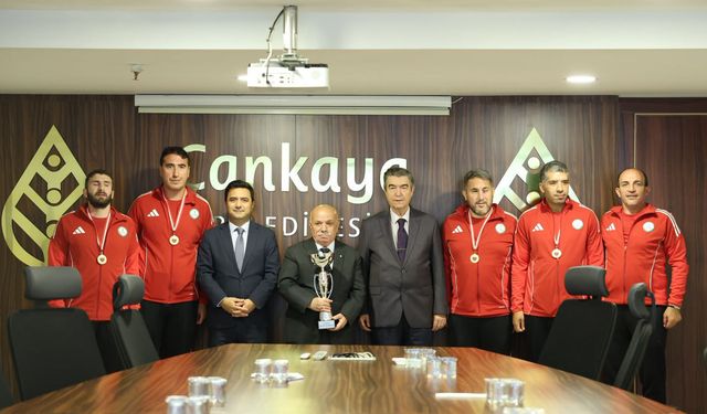 Çankaya Belediyesi Görme Engelliler Spor Kulübü Avrupa ikincisi