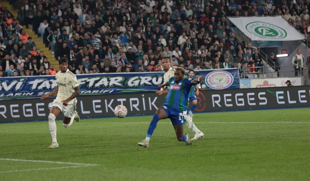Çaykur Rizespor - Fenerbahçe/Fotoğraflar