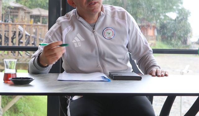 Çaykur Rizespor Teknik Direktörü Uçar: Futbolun kendisi temiz, güzel bir oyun. Bırakalım temiz ve güzel kalsın