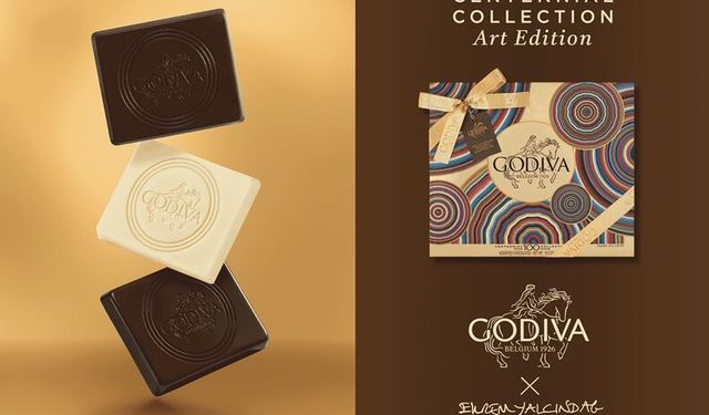 Godiva, 100'üncü yılını Ekrem Yalçındağ imzalı özel sanat koleksiyonuyla kutluyor
